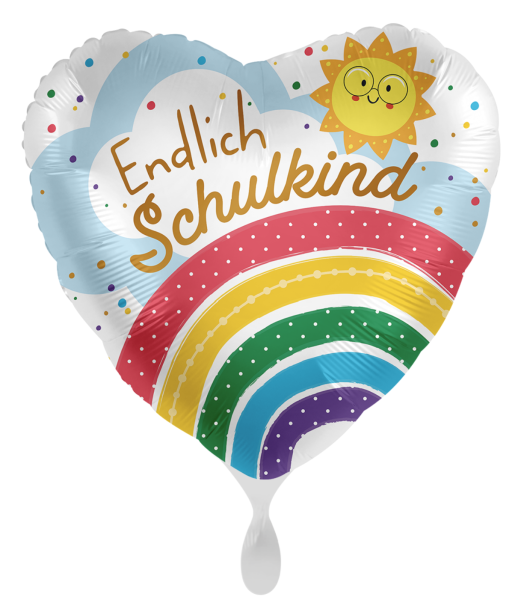 Folienballon - Endlich Schulkind - ø 43cm